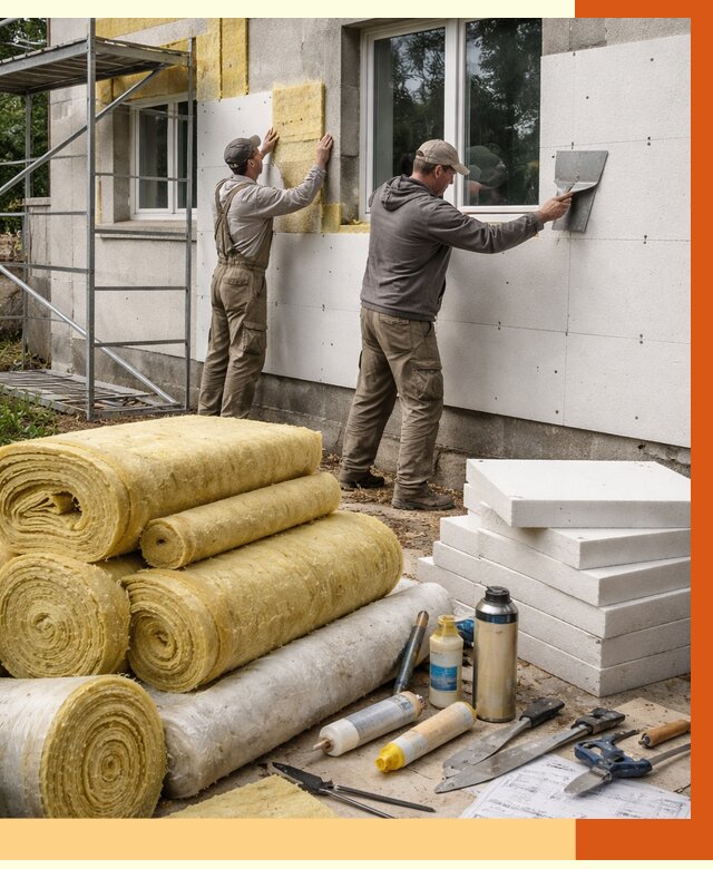 Утепление домов в Топках под ключ от 4256 руб/м2 | Профессионально — ТепломастерТпк