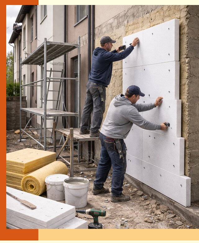 Утепление таунхауса с гарантией комфорта в Топках