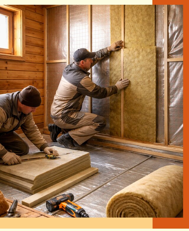 Утепление бани изнутри в Топках под ключ от 4256 руб./м² | ТепломастерТпк