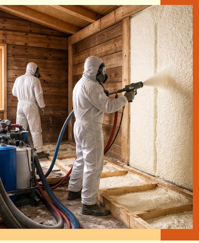 Утепление бани ппу в Топках под ключ от 4256 руб./м2 | ТепломастерТпк - напыление и монтаж ппу