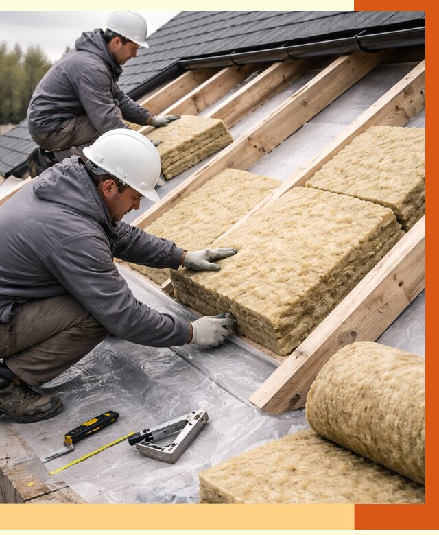 Утепление крыши в Топках от 1875 руб./м2 — комплексное утепление кровли | ТепломастерТпк