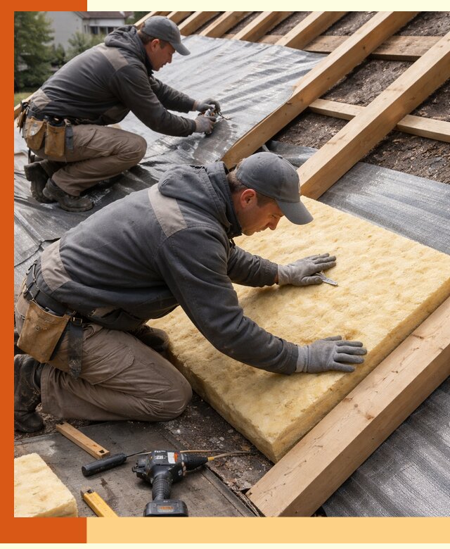 Профессиональное утепление крыши в Топках качественно и надежно