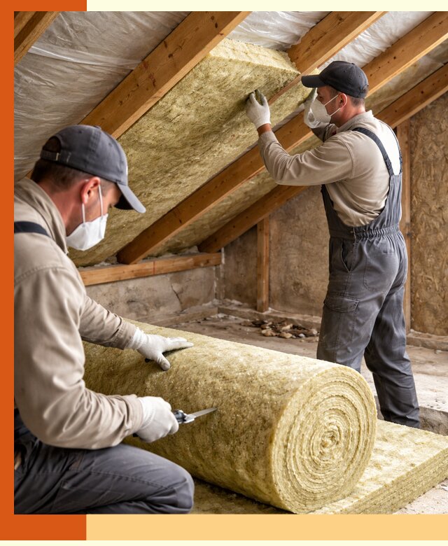 Утепление чердака минватой быстро и качественно в Топках