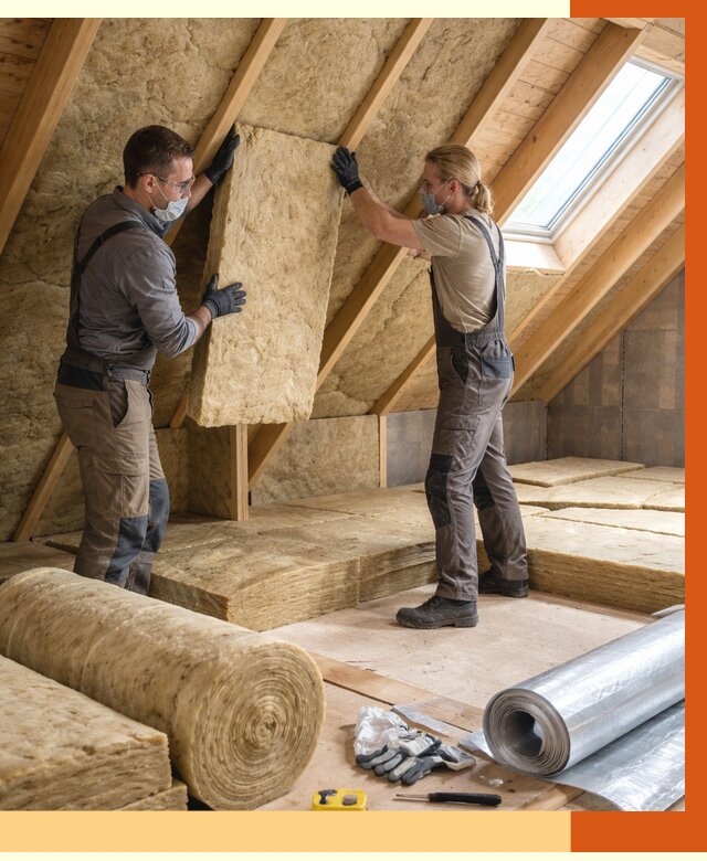 Утепление мансарды минватой в Топках от 4256 руб./м2 — монтаж и пароизоляция | ТепломастерТпк