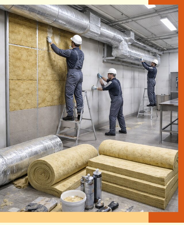 Утепление пищевого цеха в Топках от 12666 руб./м² — комплексно под ключ | ТепломастерТпк