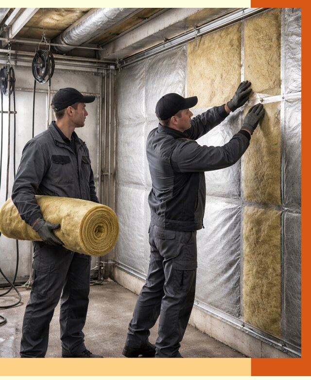 Утепление автомойки в Топках от 8613 руб./м2 — комплексное утепление под ключ | ТепломастерТпк