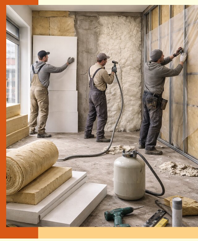 Утепление магазина в Топках: комплексные решения по теплоизоляции