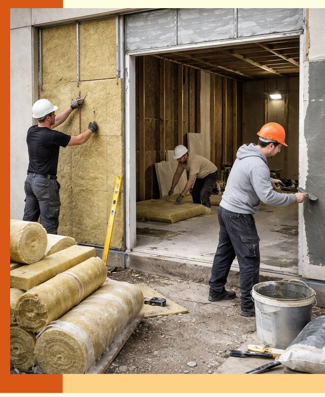 Утепление торгового павильона в Топках — качественно и энергоэффективно