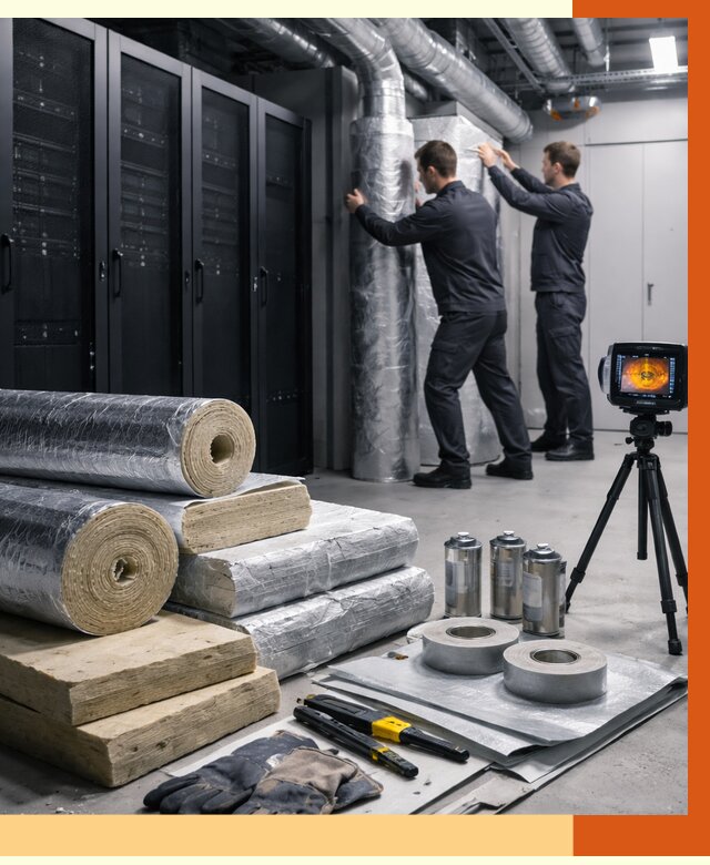 Утепление серверной в Топках от 8613 руб./м² — комплексно под ключ | ТепломастерТпк