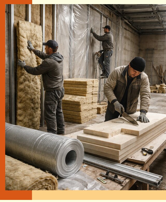 Утепление торгового склада в Топках с энергоэффективными решениями