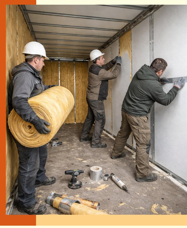 Утепление рефрижераторного контейнера в Топках профессионально и надежно