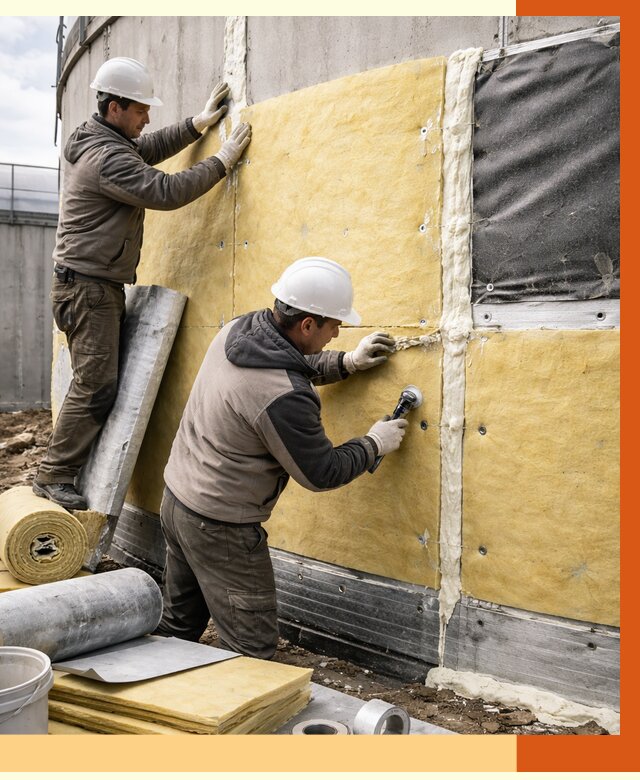 Утепление резервуара в Топках от 27866 руб/м2 — монтаж ППУ и комплекс под ключ | ТепломастерТпк