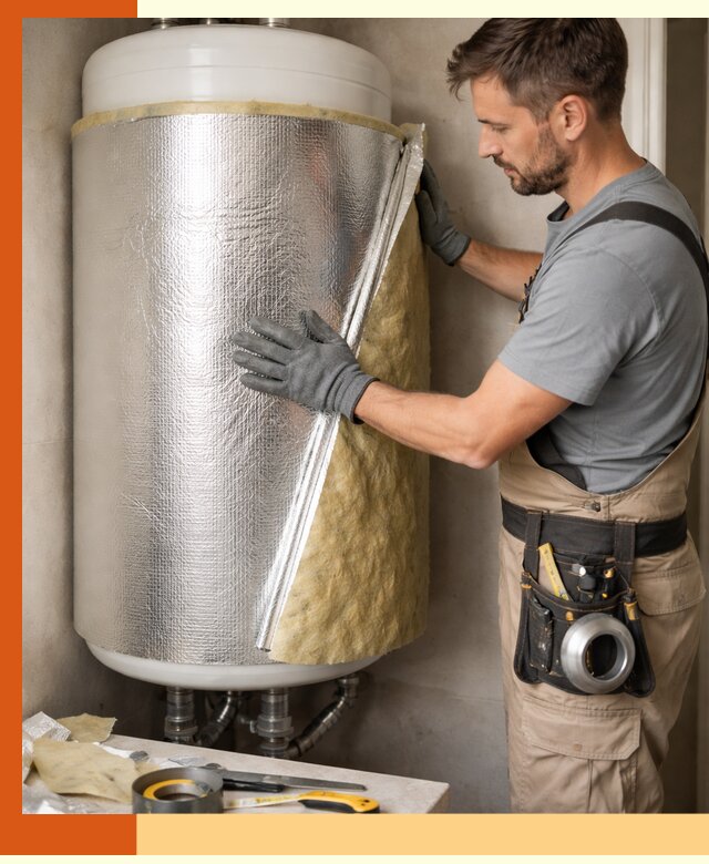 Утепление бойлера в Топках для снижения теплопотерь и экономии энергии