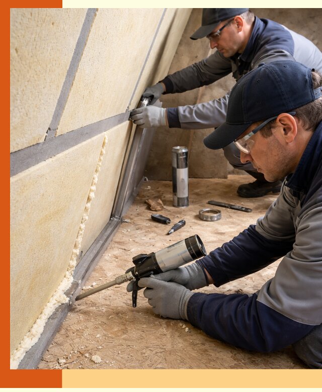 Герметизация стыков ППУ в Топках — надежное уплотнение швов