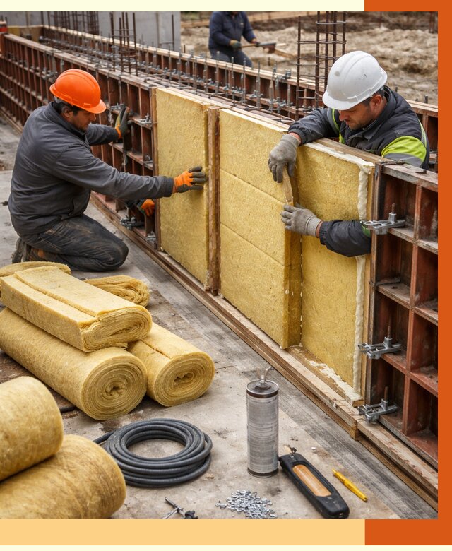 Теплоизоляция опалубки в Топках от 7296 руб. за м2 — услуги и монтаж | ТепломастерТпк