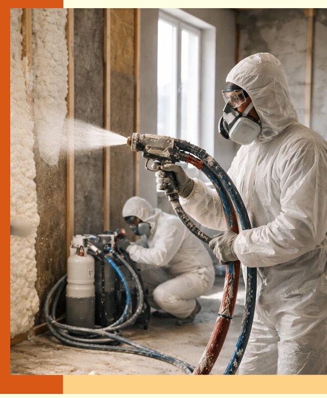 Пенополиуретан напыление для утепления зданий в Топках