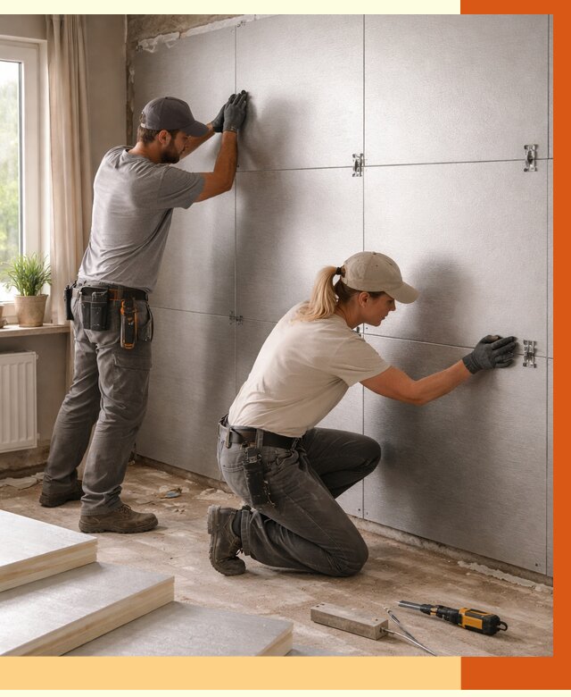 Утепление PIR панелями в Топках от 4256 руб. под ключ | ТепломастерТпк