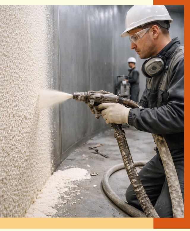 Утепление резервуара жидкой теплоизоляцией в Топках от 65865 руб. под ключ | ТепломастерТпк