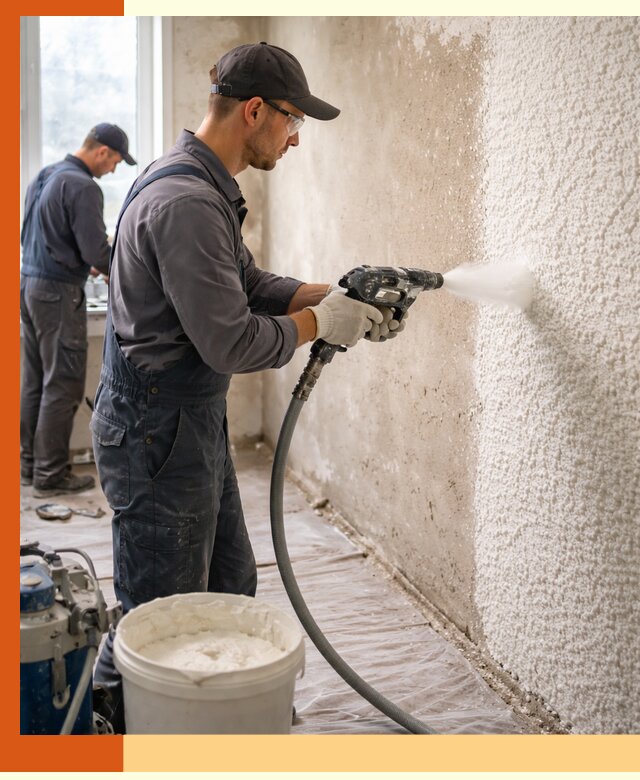 Утепление стен жидкой теплоизоляцией в Топках для квартир и домов