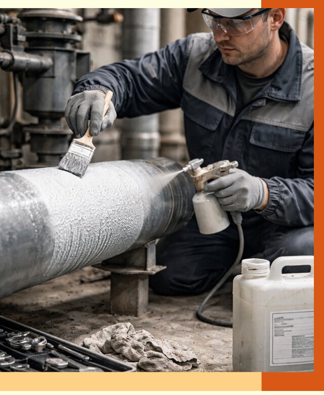 Утепление оборудования жидкой теплоизоляцией в Топках от 4560 руб. | ТепломастерТпк