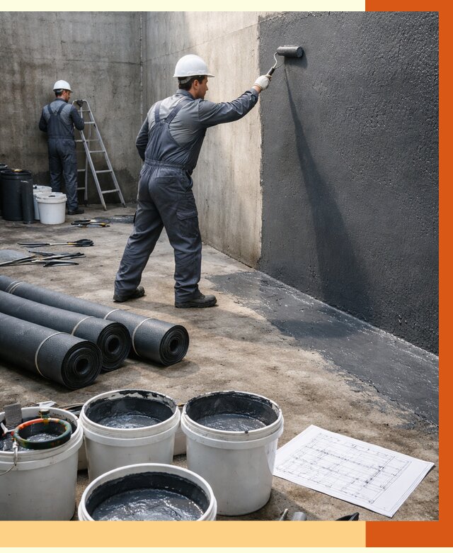 Гидроизоляция резервуара в Топках от 121596 руб. под ключ | ТепломастерТпк