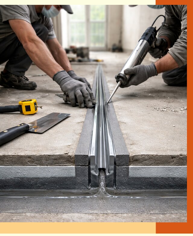 Гидроизоляция деформационного шва в Топках от 7600 руб. под ключ | ТепломастерТпк