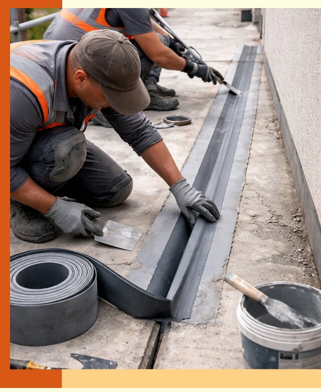 Гидроизоляция деформационного шва в Топках профессионально и надежно