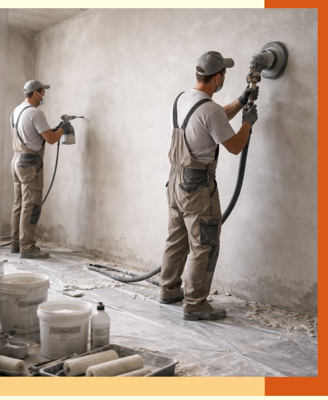 Подготовка поверхности под напыление в Топках от 1216 руб. — ТепломастерТпк