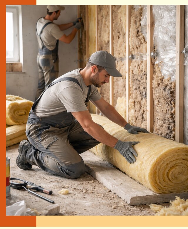 Восстановление теплоизоляции зданий и конструкций в Топках