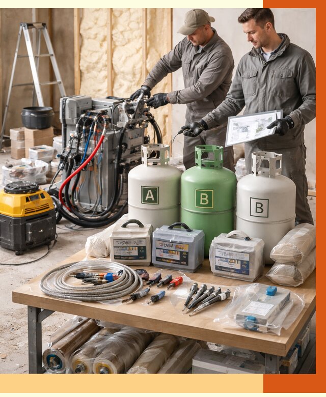 Продажа компонентов ППУ с консультацией в Топках от 4256 руб. | ТепломастерТпк