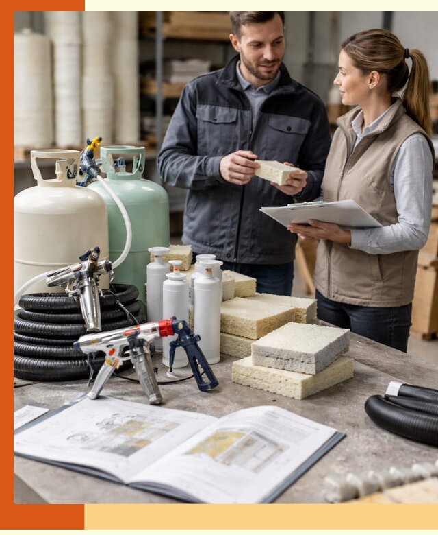 Продажа компонентов ППУ с профессиональной консультацией в Топках